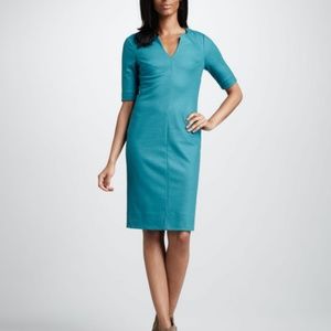 DIANE von FURSTENBERG AURORA INDIAN TEAL DRESS -12